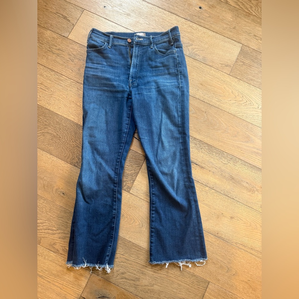 Mother “The Hustler” Ankle Fray, Size 28